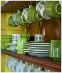 Посуда зеленого цвета – природные оттенки на вашей кухне